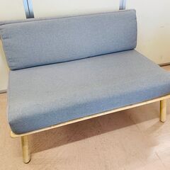 NATURAL SIGNATURE 2人掛けソファ 天然木 ファ...