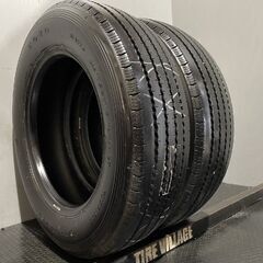 TOYO M117c 215/70R17.5 118/116N LT 17.5インチ ライトトラック用 夏タイヤ 2本 19年製 バリ溝 ダイナ キャンター等　(KTI035)クレジットカード QRコード決済可能