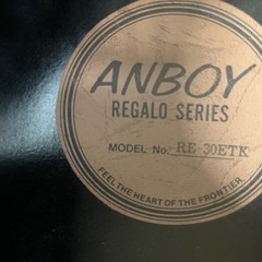 ANBOY RE-30ETK エレアコ　トラベルギターの画像