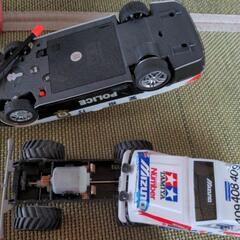【お話中】ミニカー　トミカキャリアカー　パトカーラジコン　ミニ四駆　ジャンクの画像