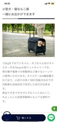 OFT 3WAY　ペットキャリー　