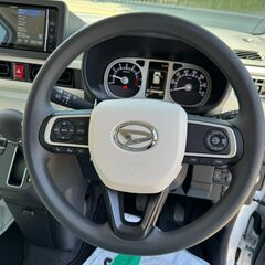 自社ローンあり！ガソリン100リットルプレゼント✨新古車！✨即納可！✨ダイハツ☆ムーヴキャンバス☆ストライプスGターボ☆660cc☆4人乗り☆の画像