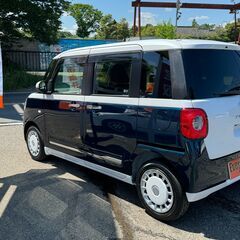 自社ローンあり！ガソリン100リットルプレゼント✨新古車！✨即納可！✨ダイハツ☆ムーヴキャンバス☆ストライプスGターボ☆660cc☆4人乗り☆の画像