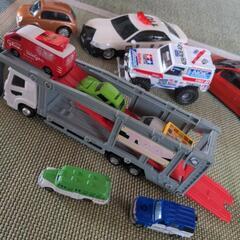 【お話中】ミニカー　トミカキャリアカー　パトカーラジコン　ミニ四駆　ジャンクの画像