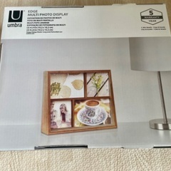 【新品・未使用】umbraフォトフレームの画像