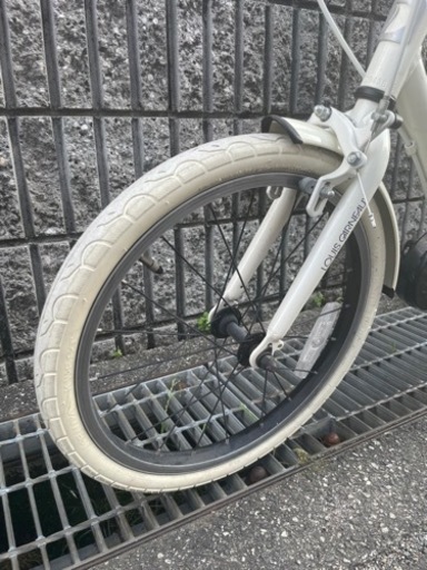 ルイガノ 子供自転車 ホワイト 18インチ