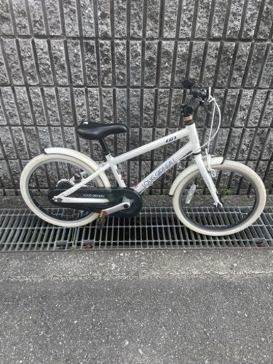 ルイガノ 子供自転車 ホワイト 18インチ