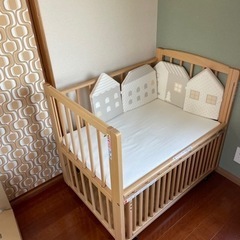 ベビーベッドの画像