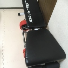 (無料、決定済)ワイルドフィット3wayベンチ