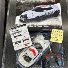 新品 ラジコン R/C NISSAN GT-R POLICE 