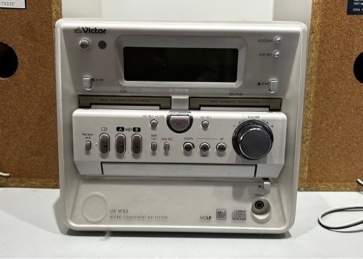 ビクター Victor マイクロコンポーネント MD システム CA-UXW50-W