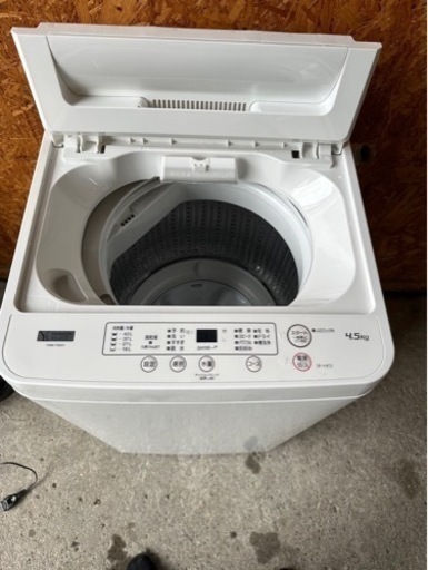 F0407家電 生活家電 洗濯機4.5kg ヤマダセレクト　2020年　