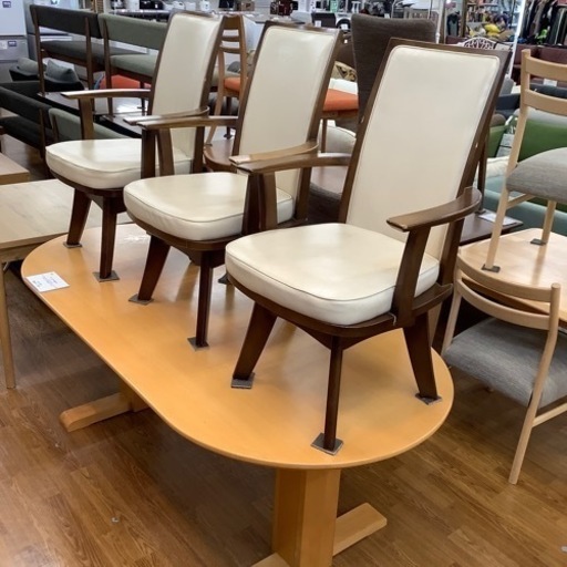 ダイニング4点セット【トレファク 川越店】