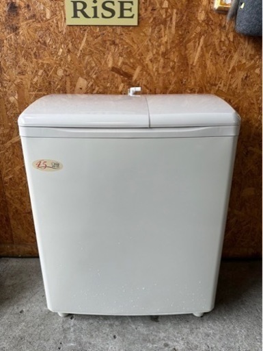 F0408家電 生活家電 洗濯機　2槽式洗濯機　2019年　4.5kg