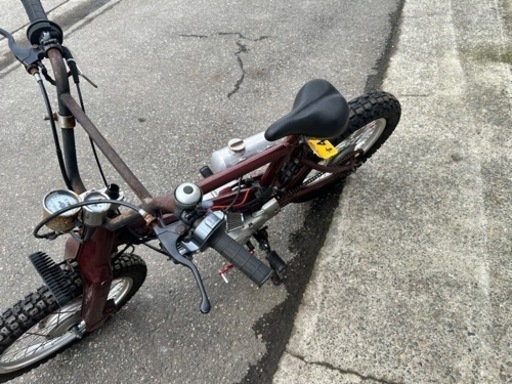 カブ90 エンジン　BMX仕様　前後社外ホイール