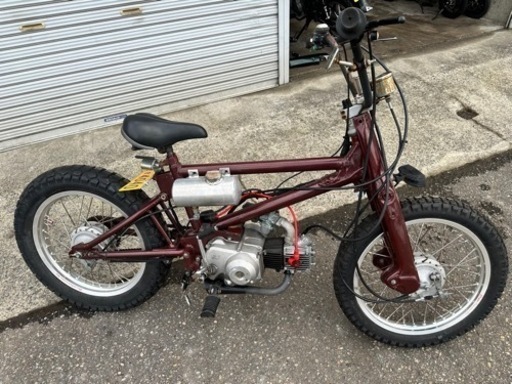 カブ90 エンジン　BMX仕様　前後社外ホイール