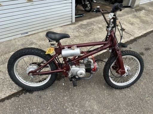 カブ90 エンジン　BMX仕様　前後社外ホイール
