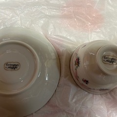 ノリタケcontemporary fine chinaカップ＆ソーサー2客セットの画像