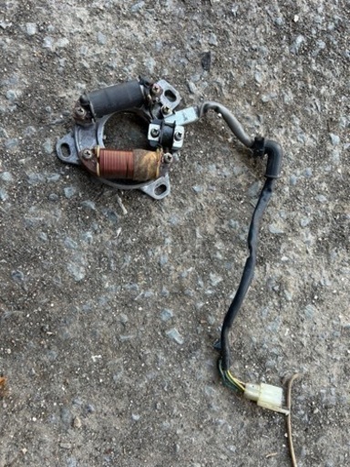 NS-1 全波整流加工済ジェネレーターコイル、フライホイール、メインハーネス1式