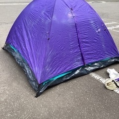 美原店　日焼けあり　テント　アウトドア　キャンプ 色褪せありの画像