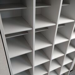 24人用 4列6段 下駄箱 1,000円　21日まで出品の画像