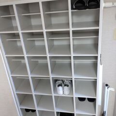 24人用 4列6段 下駄箱 1,000円　21日まで出品の画像