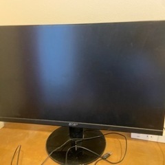 【6/16まで】箱付き24インチ LED PCモニターとキーボードの画像