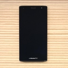 【美品】docomo P-07D 初期化済み 制限◯ ブラック の画像