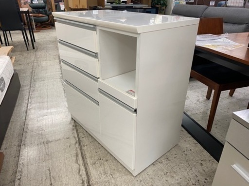 【愛品館 江戸川店 キッチン収納】NITORI（ニトリ）キッチンカウンター ID:152-009196-007