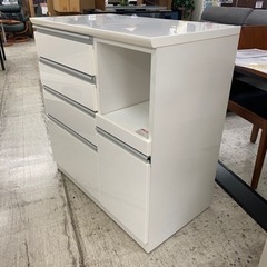 【愛品館 江戸川店 キッチン収納】NITORI（ニトリ）キッチンカウンター ID:152-009196-007