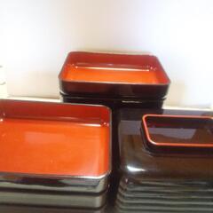 うなぎ用の重箱7個セット　中古