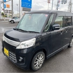 値下げ‼️カッコいいスペーシアカスタム4WD‼️車検長期‼️