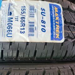 155 65 13  新品タイヤ４本あります。の画像