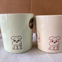 PEKO/POKO birthday カップ(2個)の画像
