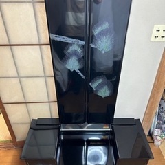 C257 鏡台 三面鏡 漆塗 和家具 ドレッサー