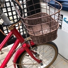 イーストボーイ　自転車  子供　キッズ　16インチ　赤の画像