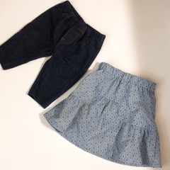 女の子　60サイズ前後　洋服の画像