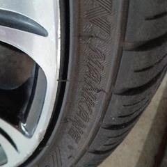 ⭐165/40r16 アルミホイール付ノーマルタイヤ ４本セットの画像