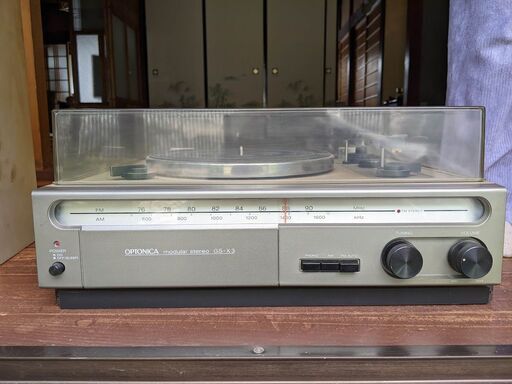 OPTONICA　レコードプレーヤーセット