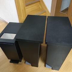 【予定者決定】ペダル式ゴミ箱３個セット　35L×2と20L×1　洗浄済の画像