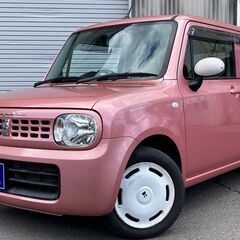 かわいいピンクのくるま🩷🧡スズキ アルトラパン  Ｇ🚗🎵