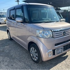 【支払総額22万円】h25年式1番人気の軽自動車！N-BOX車検令和8年6月機関良好！内外装良好！エアコンバッチリ♩フルセグTV パワスラの画像