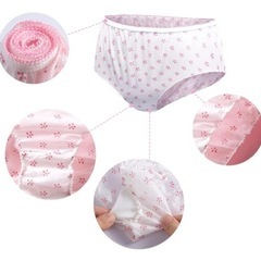 【新品未開封】下着 使い捨てショーツ　ショートパンツ　女性用 7枚入り　個別包装　旅行　防災　備蓄用 ショーツの画像