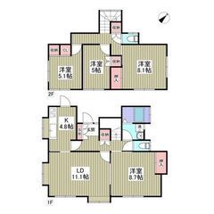 💙フリーレント1ヶ月！敷礼０！《4LDK》印旛郡♦嬉しい追い炊き機能付き！駐車場1台無料！スーパーコンビニ徒歩圏内！室内洗濯機置場！収納あり！バストイレ別！💙【1】 - 印旛郡