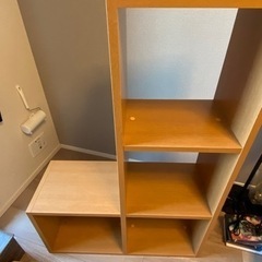 家具 収納家具 本棚 オープンラック キャビネット の画像