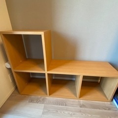 家具 収納家具 本棚 オープンラック キャビネット の画像