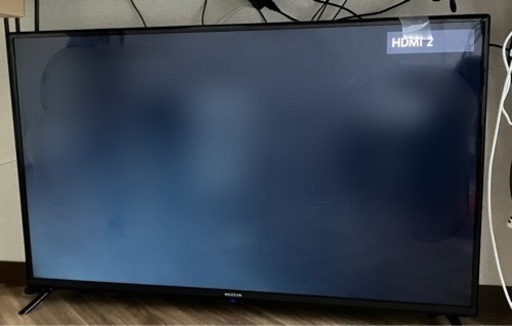 【ほぼ新品】マクシゼン 43型 4K対応TV