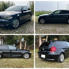 ◆車検R7年8月◆BMW1シリーズ◆社外ナビ◆ETC◆HIDヘッドライト◆の画像