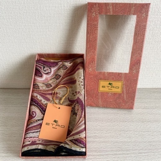 ☆お値引可能☆【美品】ETRO 大判ショール スカーフ ストール ペイズリー柄