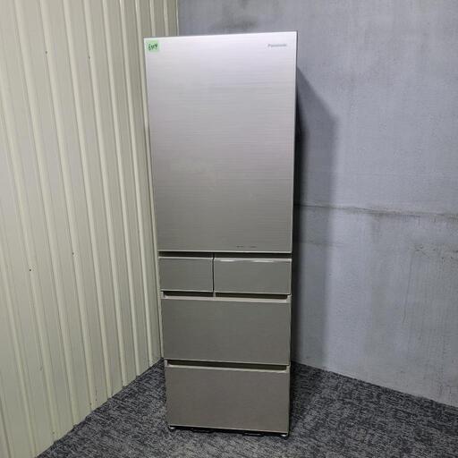 ‍♂️h060718売約済み❌6354‼️配送設置は無料‼️高年式2019年製✨Panasonic 450L 5ドア 冷蔵庫 自動製氷付き